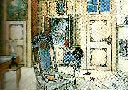 Carl Larsson gammelrummet USA oil painting artist